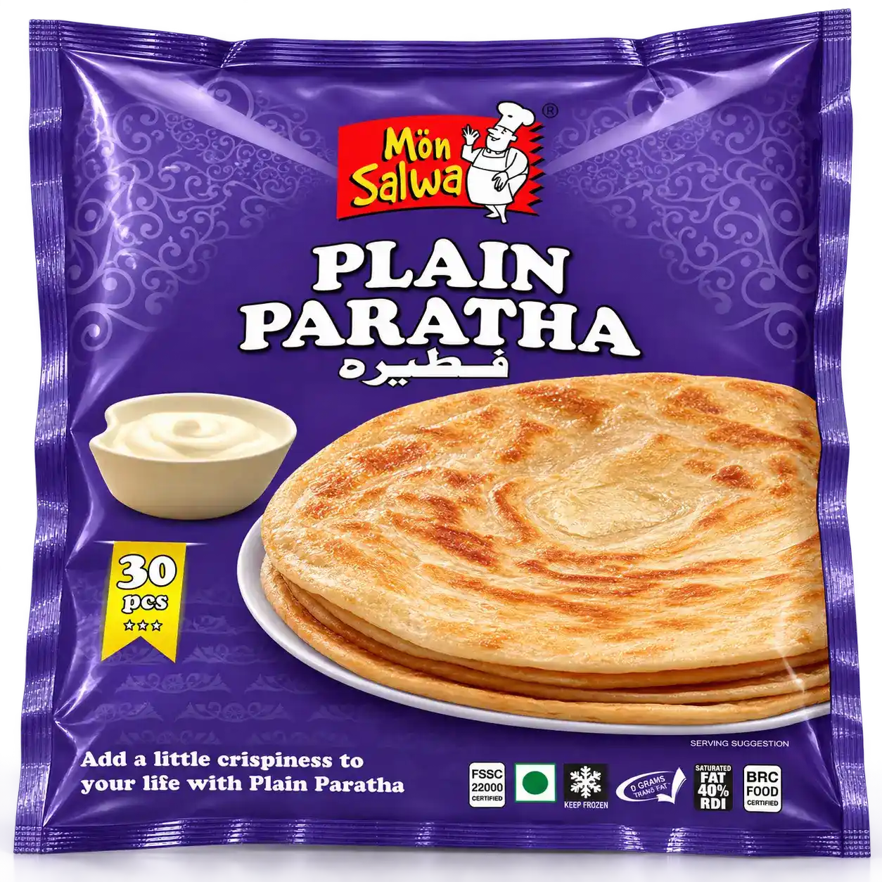 Plain Paratha 30pcs