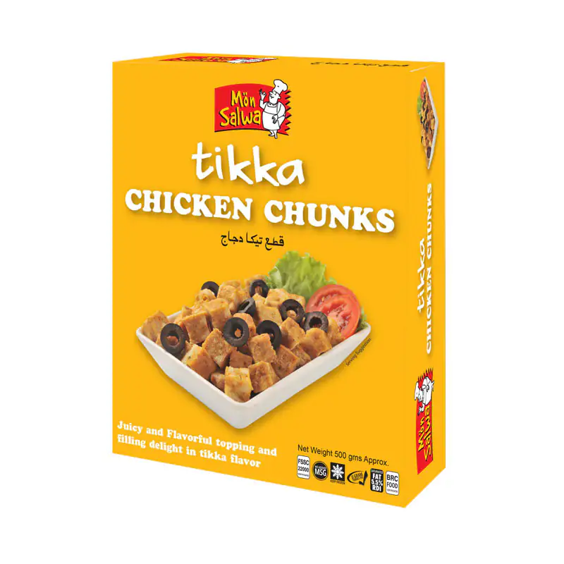 Chicken Tikka Chunks 500 gms